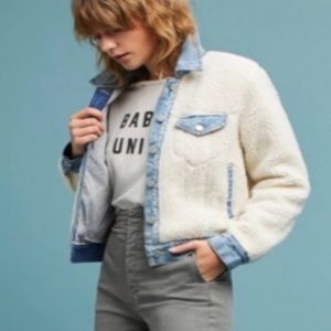 Sherpa Jean Jacket